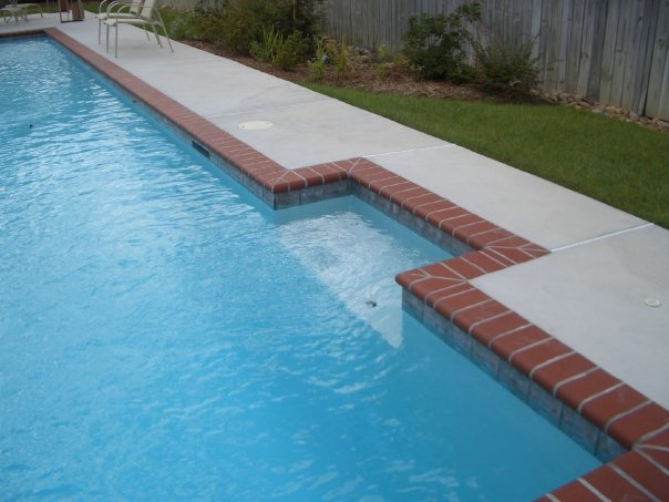 25 - swim out on side of pool